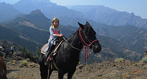 3 Day Ride with the kids at Guest Ranch 82612